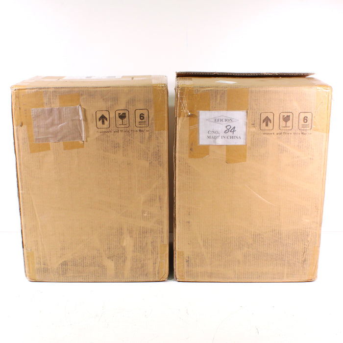 eFiction F200 Rare Cherry Wood Bookshelf Speaker Pair in Factory Boxes (NEW, UNOPENED)-Speakers-SpenCertified-vintage-refurbished-electronics