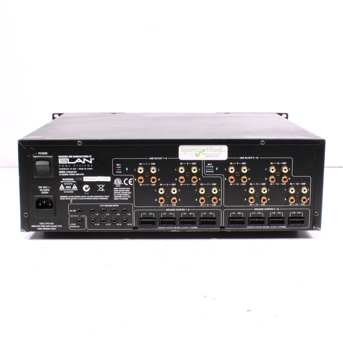 Elan D1650/D1651 16-Channel Digital Power Amplifier (AS IS)-Power Amplifiers-SpenCertified-vintage-refurbished-electronics