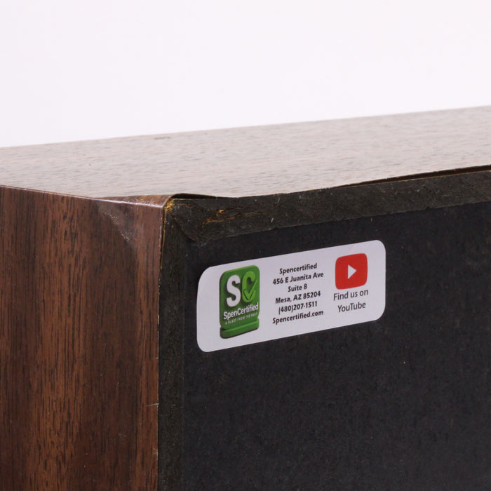 Electrophonic Air Suspension System Bookshelf Speaker Pair Vintage-Speakers-SpenCertified-vintage-refurbished-electronics