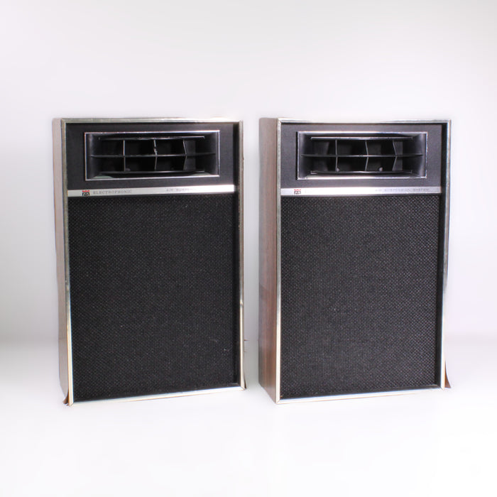 Electrophonic Air Suspension System Bookshelf Speaker Pair Vintage-Speakers-SpenCertified-vintage-refurbished-electronics