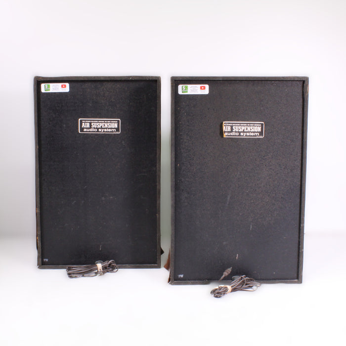 Electrophonic Air Suspension System Bookshelf Speaker Pair Vintage-Speakers-SpenCertified-vintage-refurbished-electronics