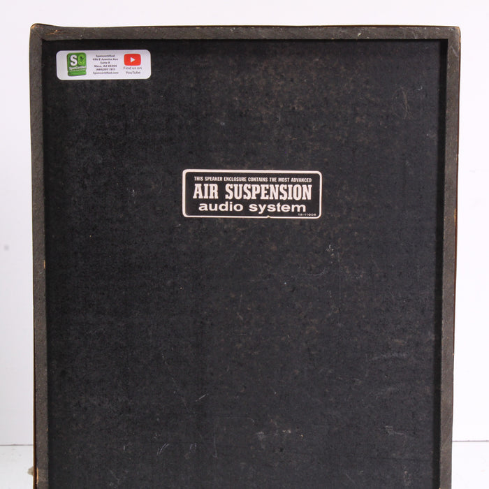 Electrophonic Air Suspension System Bookshelf Speaker Pair Vintage-Speakers-SpenCertified-vintage-refurbished-electronics