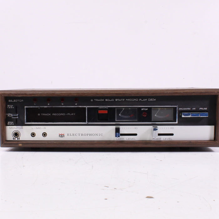 Electrophonic TRD-53 8-Track Solid State Record/Play Deck-8 Track Player-SpenCertified-vintage-refurbished-electronics