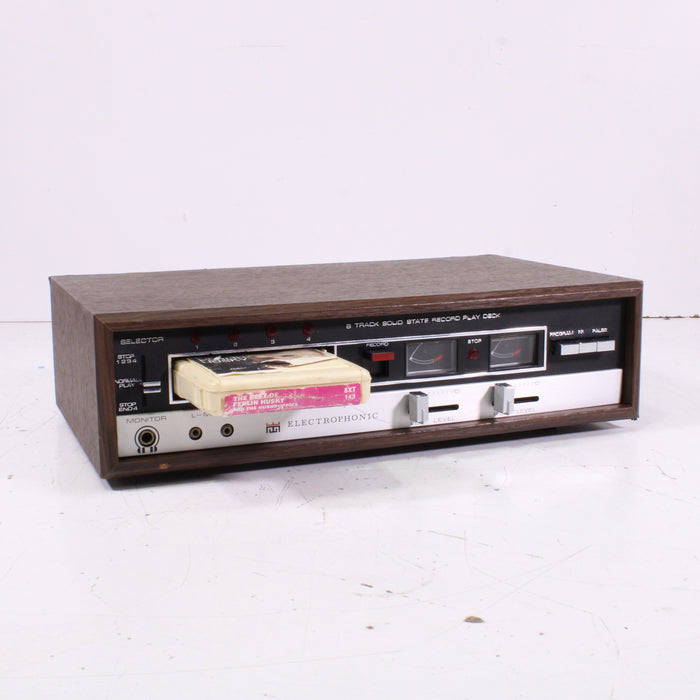 Electrophonic TRD-53 8-Track Solid State Record/Play Deck-8 Track Player-SpenCertified-vintage-refurbished-electronics