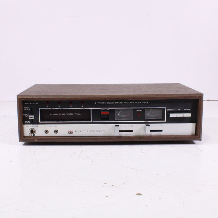 Electrophonic TRD-53 8-Track Solid State Record/Play Deck-8 Track Player-SpenCertified-vintage-refurbished-electronics