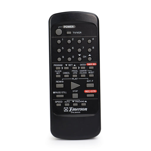 Emerson 076L064030 Remote Control for VCR/VHS Player VCR3001 and More-Remote-SpenCertified-refurbished-vintage-electonics