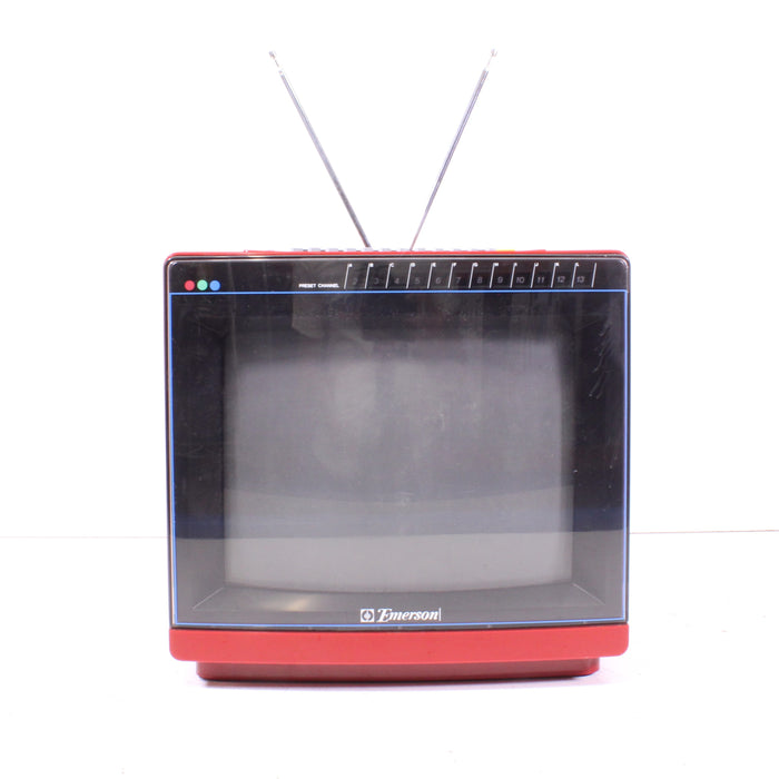 Emerson EC101R 10" Portable Color TV (1987)-Televisions-SpenCertified-vintage-refurbished-electronics