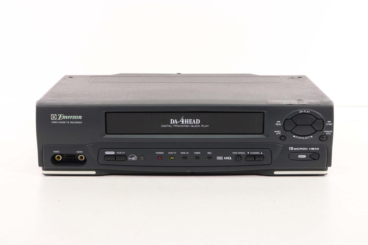 Emerson VCR discount VHS Player Recorder w/ Original Remote AV Cables & 3 Disney Movies