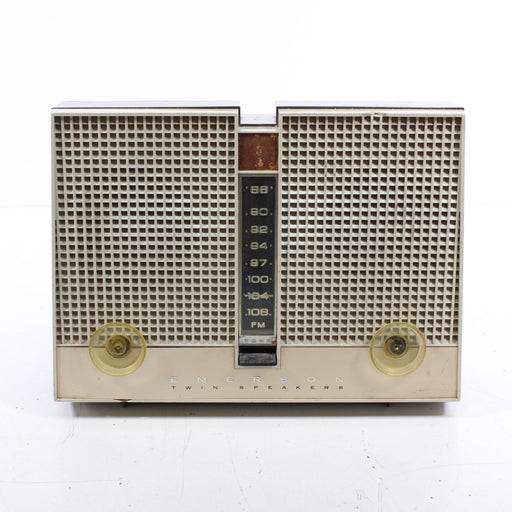 Emerson G-1707 Vintage Portable AM FM Radio Twin Speakers-Radios-SpenCertified-vintage-refurbished-electronics