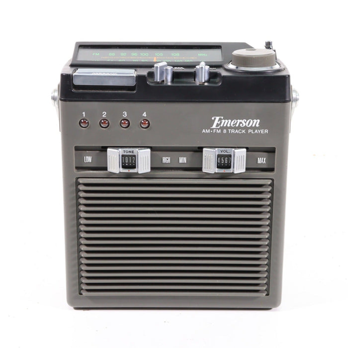 Emerson PTA-129 Portable 8 Track Player AM FM Radio (NO AUDIO)-8 Track Player-SpenCertified-vintage-refurbished-electronics