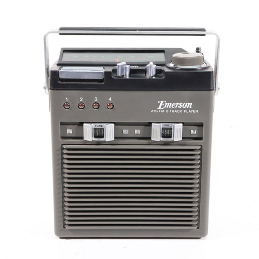 Emerson PTA-129 Portable 8 Track Player AM FM Radio (NO AUDIO)-8 Track Player-SpenCertified-vintage-refurbished-electronics