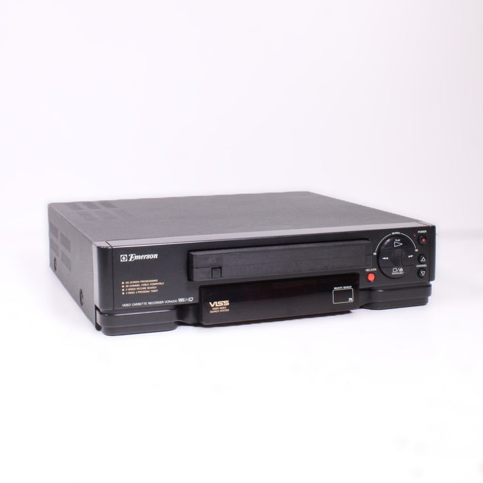 Emerson VCR4000 VHS VCR 4-Head Hi-Fi Stereo Video Cassette Recorder-VCRs-SpenCertified-vintage-refurbished-electronics