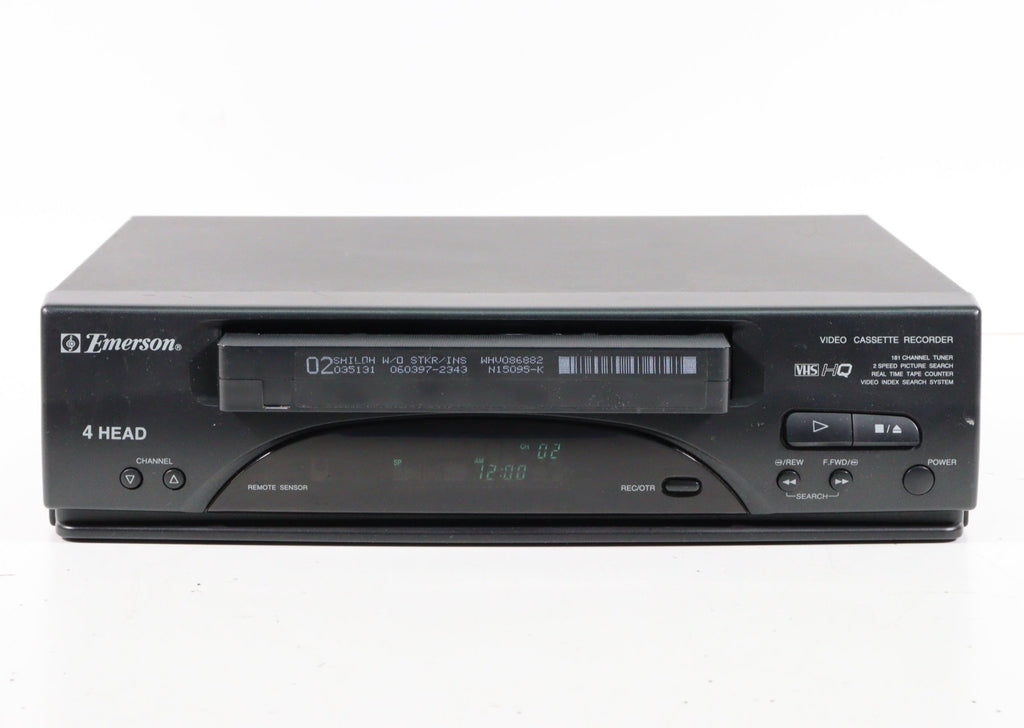 Emerson VCR4010 VHS Player VCR Video Cassette Recorder