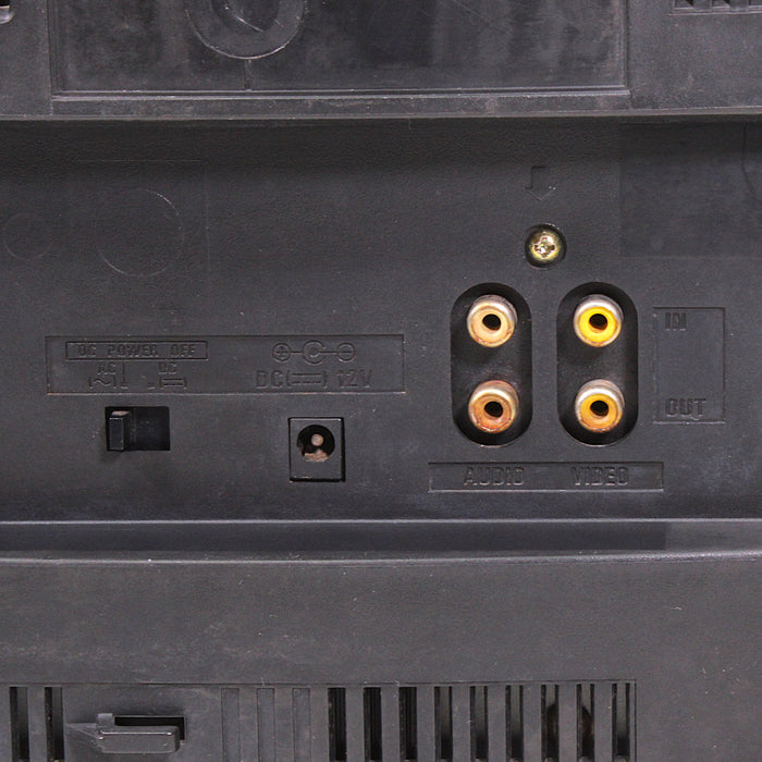 Emerson VCT120 10" Retro Portable Gamer Color TV Television and VCR (1989)-Televisions-SpenCertified-vintage-refurbished-electronics