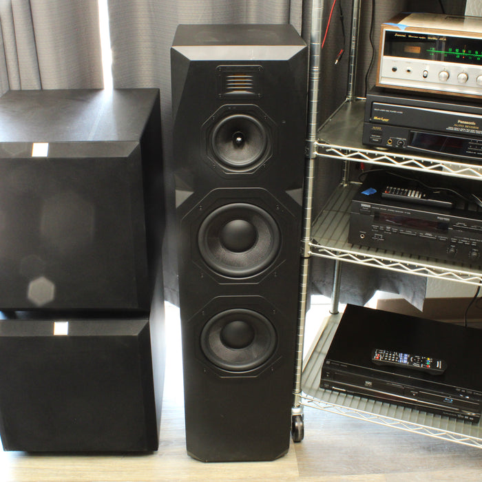 Emotiva Airmotiv T2 RARE Tower Speaker Pair with Audiophile Sound-Speakers-SpenCertified-vintage-refurbished-electronics