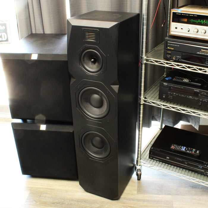 Emotiva Airmotiv T2 RARE Tower Speaker Pair with Audiophile Sound-Speakers-SpenCertified-vintage-refurbished-electronics