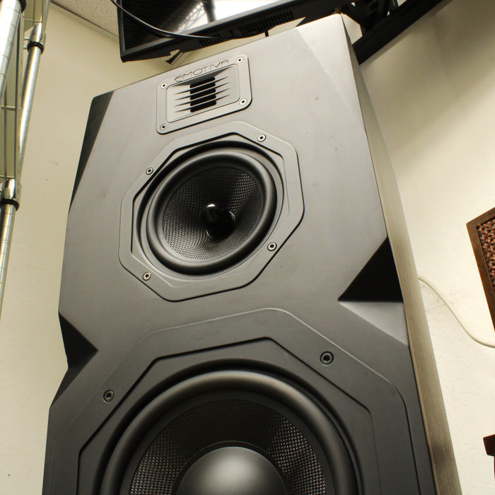 Emotiva Airmotiv T2 RARE Tower Speaker Pair with Audiophile Sound-Speakers-SpenCertified-vintage-refurbished-electronics