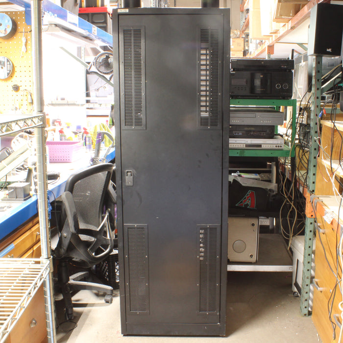 Encore Steel Component Enclosed Frame Rack Shelf with Heavy Duty Custers-shelving-SpenCertified-vintage-refurbished-electronics