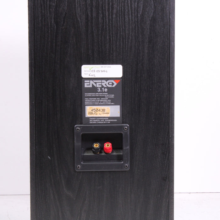 Energy 3.1e Bookshelf Speakers 2-Way Bass Reflex Pair-Speakers-SpenCertified-vintage-refurbished-electronics