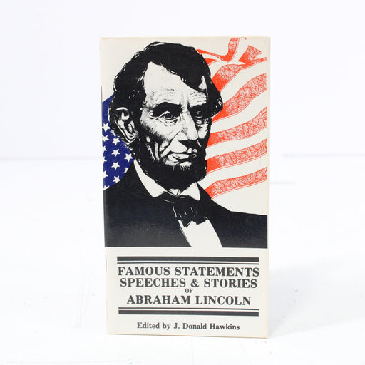 Famous Statements, Speeches, & Stories of Abraham Lincoln Edited by Hawkins Paperback Book (1981)-Books-SpenCertified-vintage-refurbished-electronics