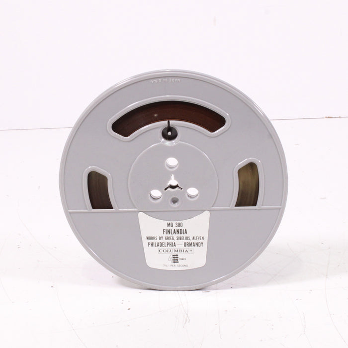 Finlandia – The Philadelphia Orchestra / Eugene Ormandy Reel to Reel Tape 7" 1/4" 7½ IPS Columbia Stereo Tape-Reel-to-Reel Tape-SpenCertified-vintage-refurbished-electronics