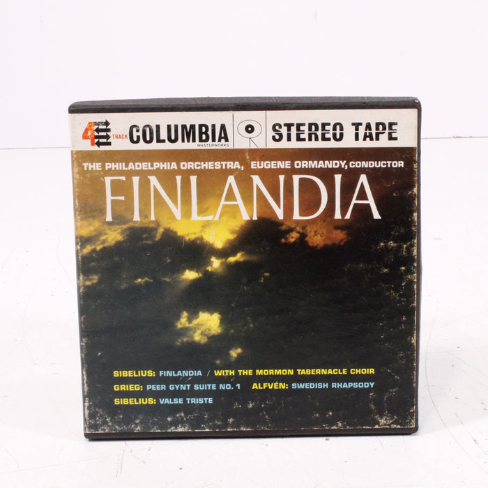 Finlandia – The Philadelphia Orchestra / Eugene Ormandy Reel to Reel Tape 7" 1/4" 7½ IPS Columbia Stereo Tape-Reel-to-Reel Tape-SpenCertified-vintage-refurbished-electronics
