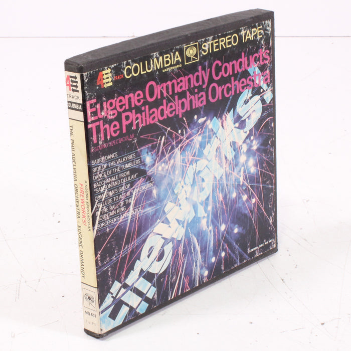 Fireworks – Eugene Ormandy Conducts The Philadelphia Orchestra – Reel to Reel Tape 7" 1/4" 7½ IPS Columbia Stereo Tape-Reel-to-Reel Tape-SpenCertified-vintage-refurbished-electronics