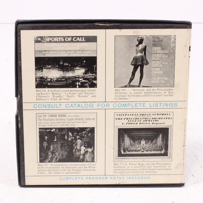Fireworks – Eugene Ormandy Conducts The Philadelphia Orchestra – Reel to Reel Tape 7" 1/4" 7½ IPS Columbia Stereo Tape-Reel-to-Reel Tape-SpenCertified-vintage-refurbished-electronics