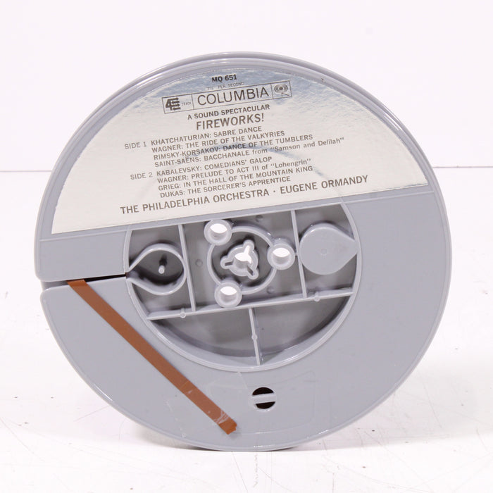 Fireworks – Eugene Ormandy Conducts The Philadelphia Orchestra – Reel to Reel Tape 7" 1/4" 7½ IPS Columbia Stereo Tape-Reel-to-Reel Tape-SpenCertified-vintage-refurbished-electronics