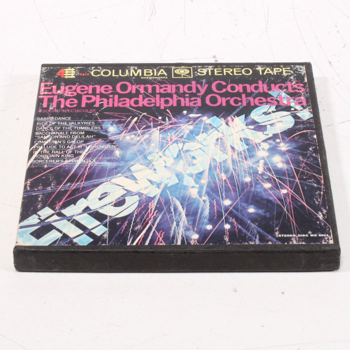 Fireworks – Eugene Ormandy Conducts The Philadelphia Orchestra – Reel to Reel Tape 7" 1/4" 7½ IPS Columbia Stereo Tape-Reel-to-Reel Tape-SpenCertified-vintage-refurbished-electronics