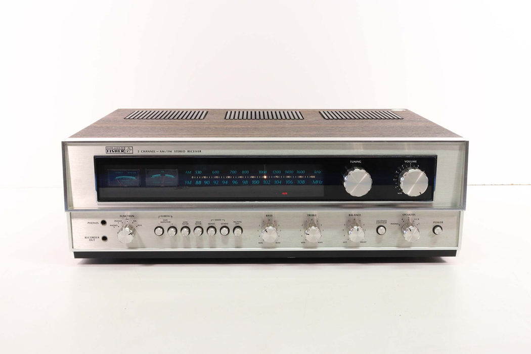 Fisher 143 2 Channel AM/FM Stereo Receiver (AS IS) (Left Channel is Bad) (Low Volume) (No Remote)-Audio & Video Receivers-SpenCertified-vintage-refurbished-electronics