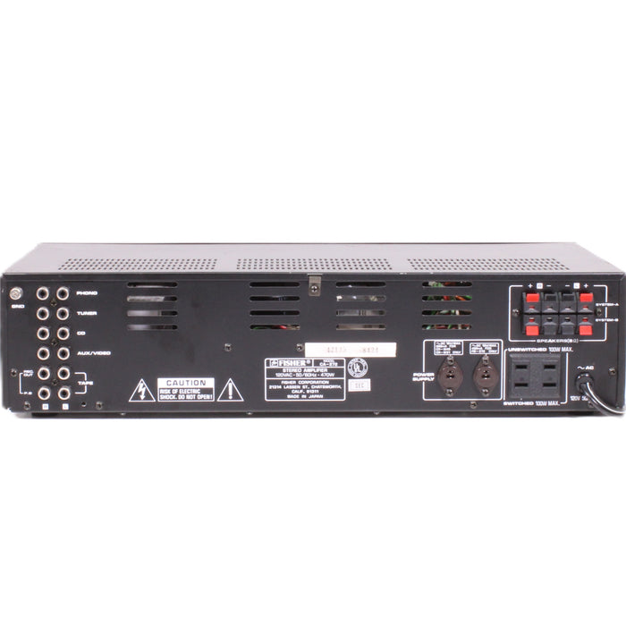 Fisher CA-272 Studio Standard Integrated Amplifier Phono EQ-Audio Amplifiers-SpenCertified-vintage-refurbished-electronics