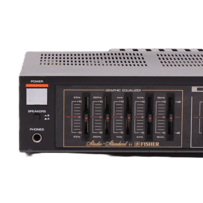 Fisher CA-39 Integrated Amplifier & FM-39 AM/FM Synthesizer Tuner 50WPC 5-Band EQ-Audio Amplifiers-SpenCertified-vintage-refurbished-electronics