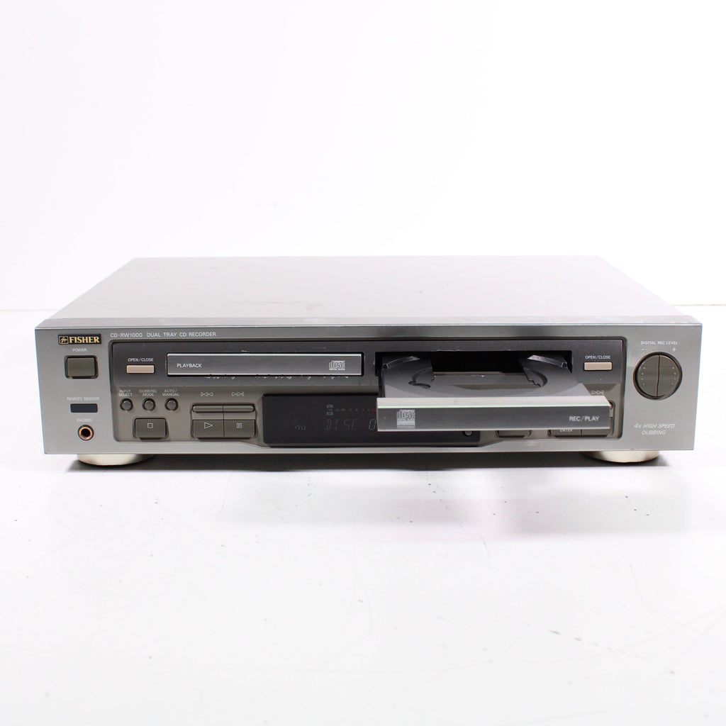 Fisher CDRW1000 Dual Tray CD Recorder