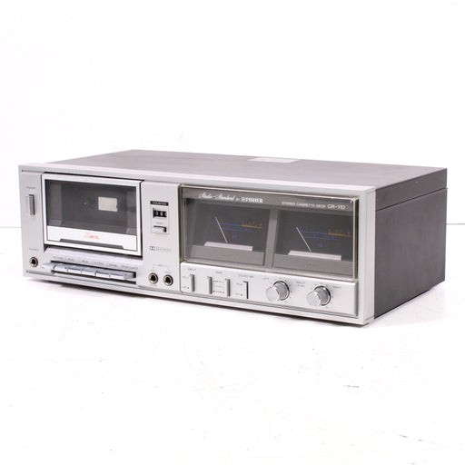 Fisher CR-110 Studio Standard Stereo Cassette Deck Silver-Cassette Players & Recorders-SpenCertified-vintage-refurbished-electronics