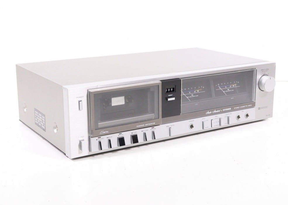 Fisher CR-125 Single Stereo Cassette Deck-Cassette Players & Recorders-SpenCertified-vintage-refurbished-electronics