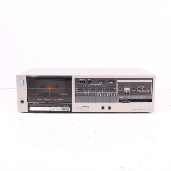 Fisher CR-77 Stereo Cassette Deck (1978–1980)-Cassette Players & Recorders-SpenCertified-vintage-refurbished-electronics