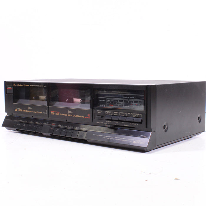 Fisher CR-W883 Synchro Dubbing Dual Stereo Cassette Deck-Cassette Players & Recorders-SpenCertified-vintage-refurbished-electronics