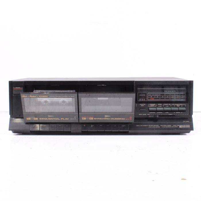 Fisher CR-W883 Synchro Dubbing Dual Stereo Cassette Deck-Cassette Players & Recorders-SpenCertified-vintage-refurbished-electronics