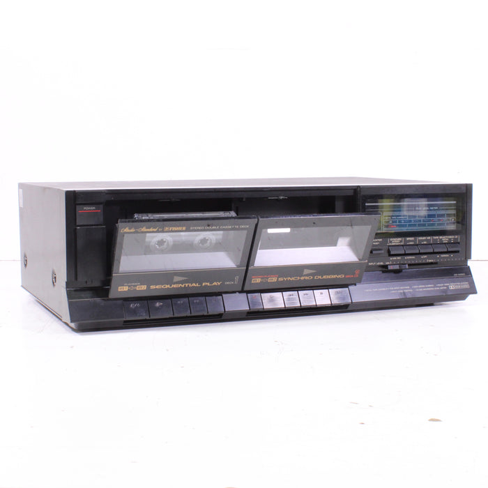 Fisher CR-W883 Synchro Dubbing Dual Stereo Cassette Deck-Cassette Players & Recorders-SpenCertified-vintage-refurbished-electronics