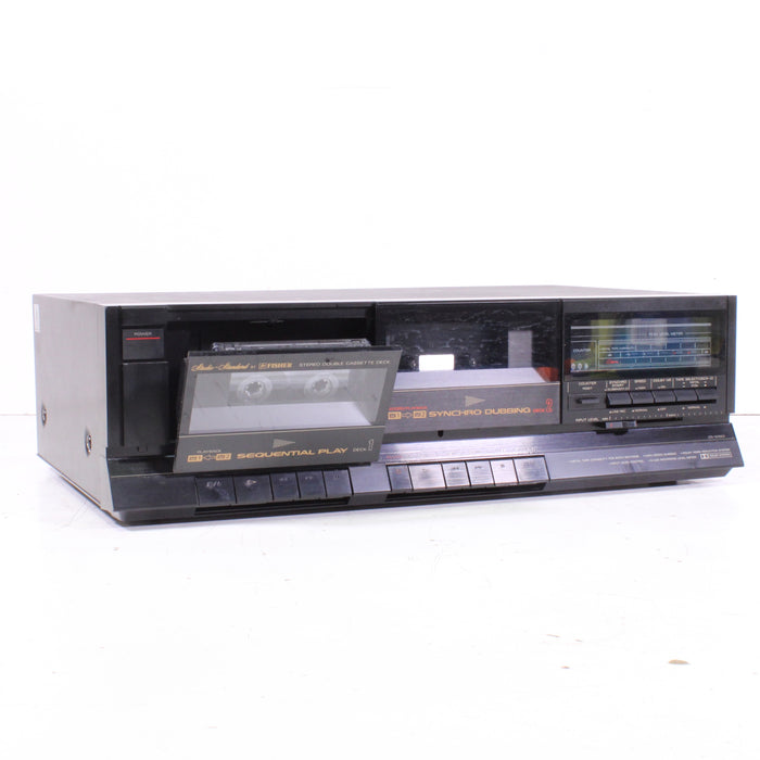Fisher CR-W883 Synchro Dubbing Dual Stereo Cassette Deck-Cassette Players & Recorders-SpenCertified-vintage-refurbished-electronics