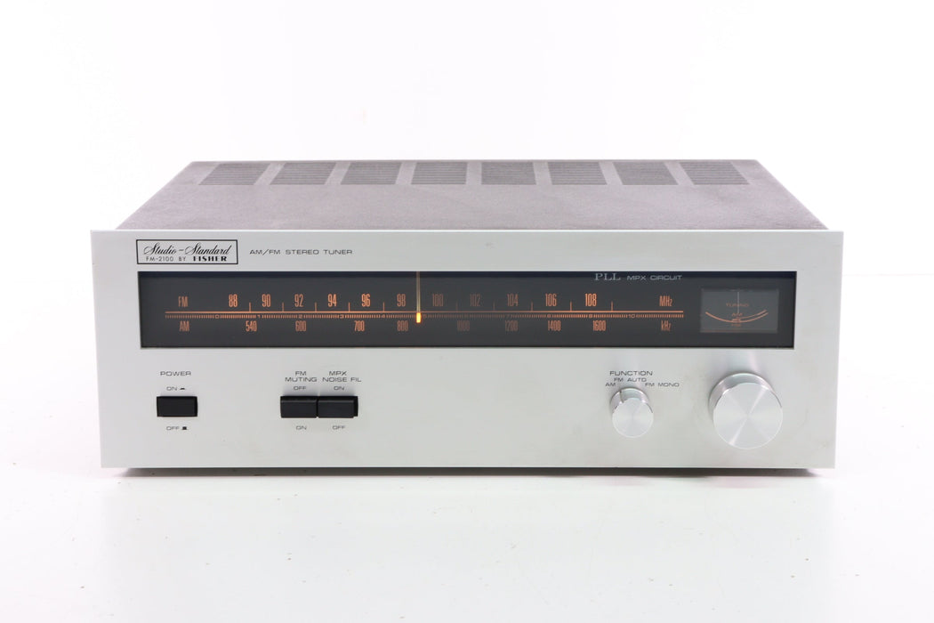 Fisher FM-2100 Studio Standard AM/FM Stereo Tuner-AM FM Tuner-SpenCertified-vintage-refurbished-electronics