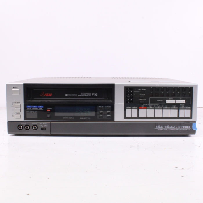 Fisher FVH-730 4-Head Hi-Fi Stereo VHS VCR (AS-IS)-VCRs-SpenCertified-vintage-refurbished-electronics