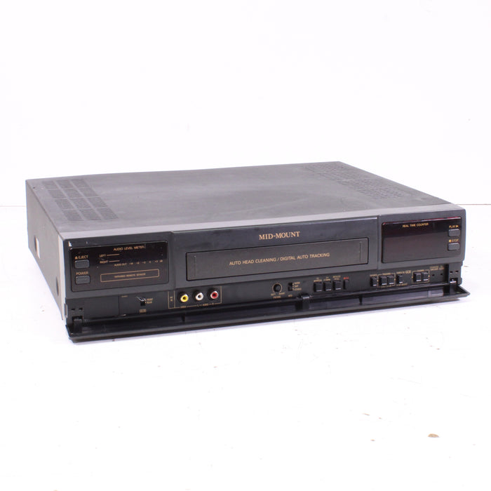 Fisher FVH4907 4-Head Hi-Fi Mid-Mount VHS VCR Player/Recorder-VCRs-SpenCertified-vintage-refurbished-electronics