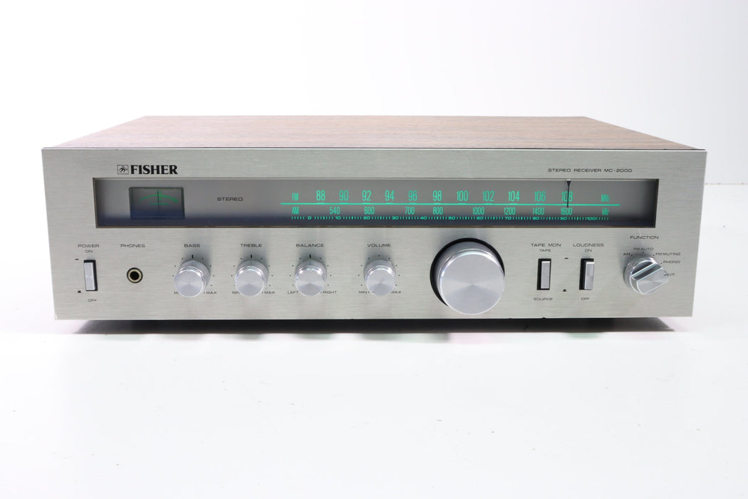 Fisher MC-2000 Stereo Receiver Made in Japan-Audio & Video Receivers-SpenCertified-vintage-refurbished-electronics