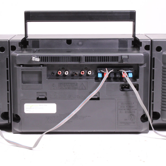 Fisher PH-W803 Surround Sound Boombox Dual Cassette Stereo System Portable Radio-Cassette Players & Recorders-SpenCertified-vintage-refurbished-electronics
