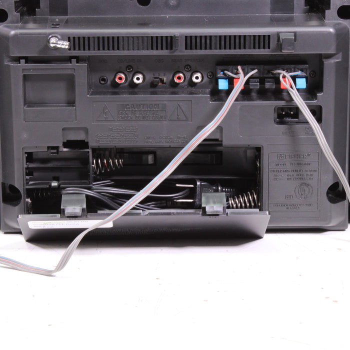 Fisher PH-W803 Surround Sound Boombox Dual Cassette Stereo System Portable Radio-Cassette Players & Recorders-SpenCertified-vintage-refurbished-electronics