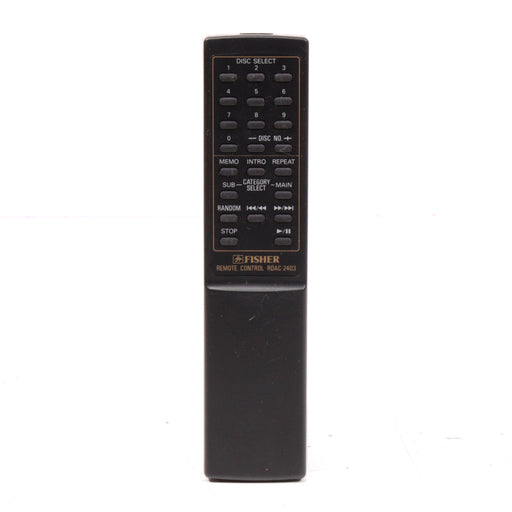 Fisher RDAC-2403 Remote Control for CD Player-Remote Controls-SpenCertified-vintage-refurbished-electronics
