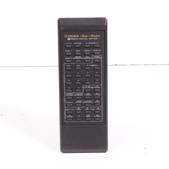Fisher RRS-636 Remote Control for Stereo Receiver RS-636-Remote Controls-SpenCertified-vintage-refurbished-electronics