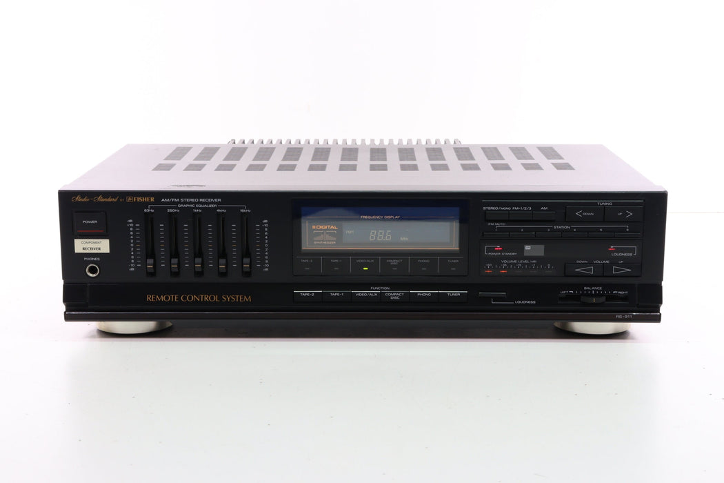 Fisher RS-911 Studio Standard AM/FM Stereo Receiver (NO REMOTE)-Audio & Video Receivers-SpenCertified-vintage-refurbished-electronics